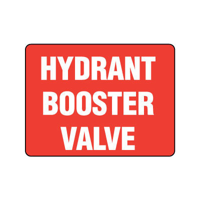 Hydrant Booster Valve