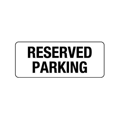 Reserved Parking