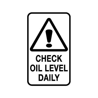 Check Oil Level Daily