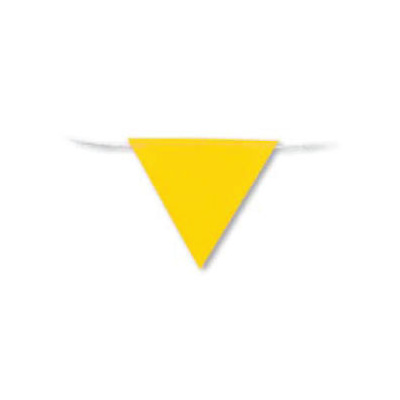 Yellow Bunting Flags