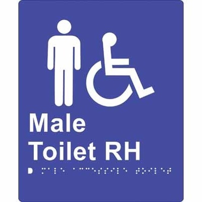 Male Accessible Toilet (Right Hand)