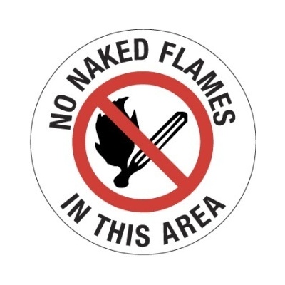 No Naked Flames in This Area