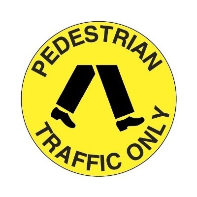 Pedestrian Traffic Only