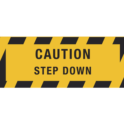 Caution Step Down