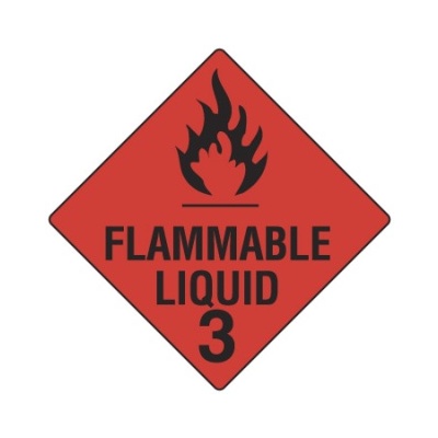 Flammable Liquid 3 Magnetic