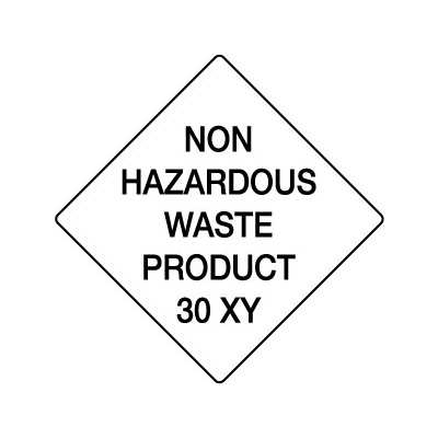 Non Hazardous Waste Product 30XY Magnetic