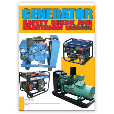 Generator log book A5