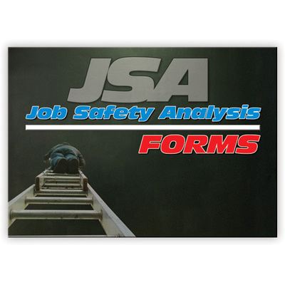 JSA Job Safety Analysis log book A4