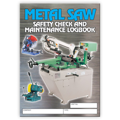Metal Saw log book A5