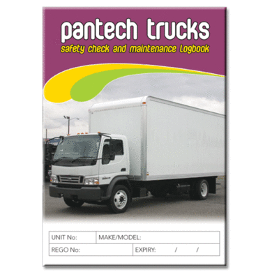 Pantech Trucks log book A5