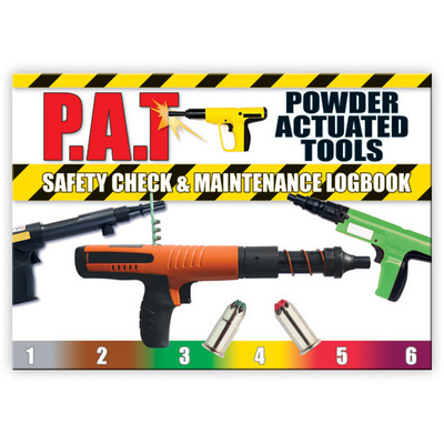 Powdered Actuated Tools log book A5