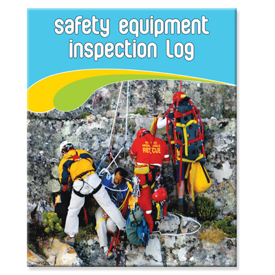 Rescue & Safety Equipment log book A4+