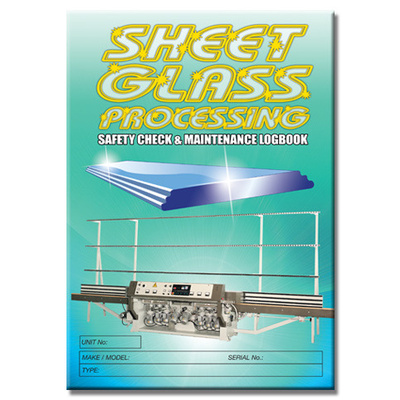 Sheet Glass Embellishments log book A4