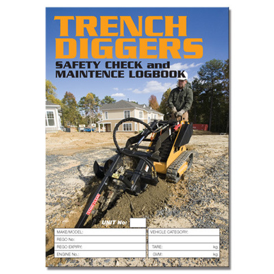 Trench Digger Log Book A5