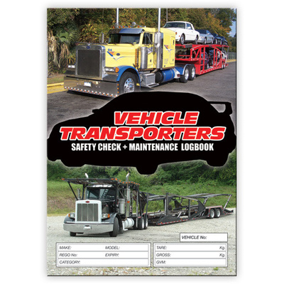 Vehicle Transporters Log Book A4