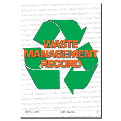 Waste Management log book A4