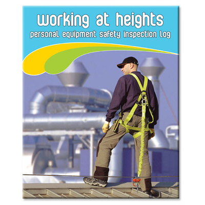 Working At Heights log book A4+