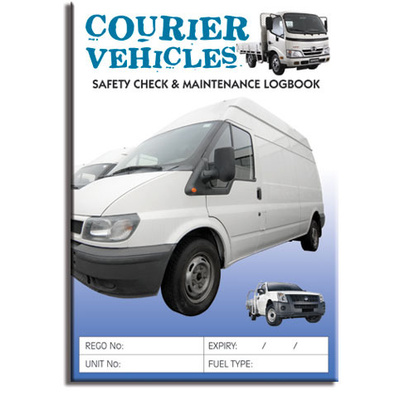 Courier Vehicles - Log Book A5