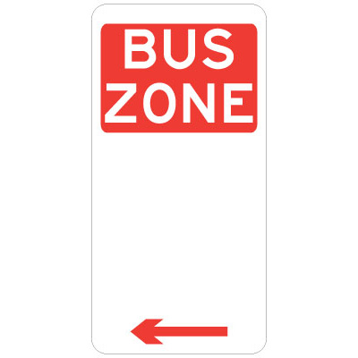 Bus Zone (Left Arrow)