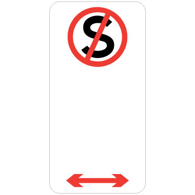No Stopping (Double Arrow)