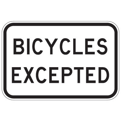 Bicycles Excepted 