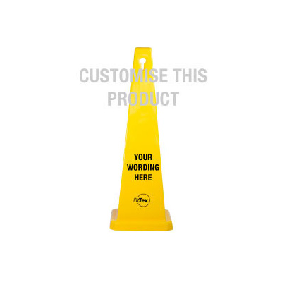 Yellow Custom Cone Stand