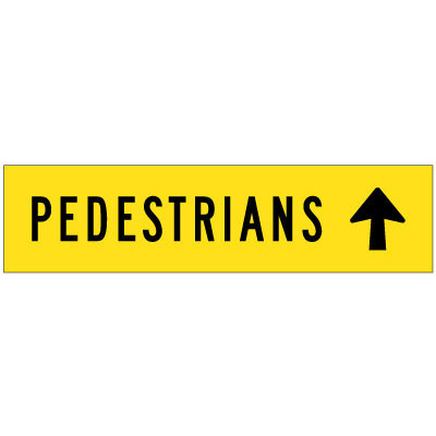 Pedestrians (Arrow Up)