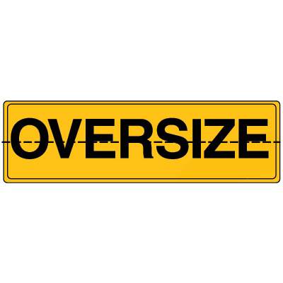 Oversize - Hinged