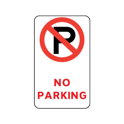 No Parking (With Symbol)
