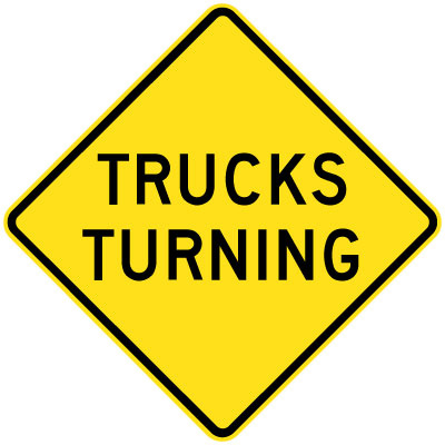 Trucks Turning