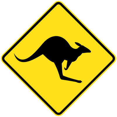 Kangaroo Pictogram